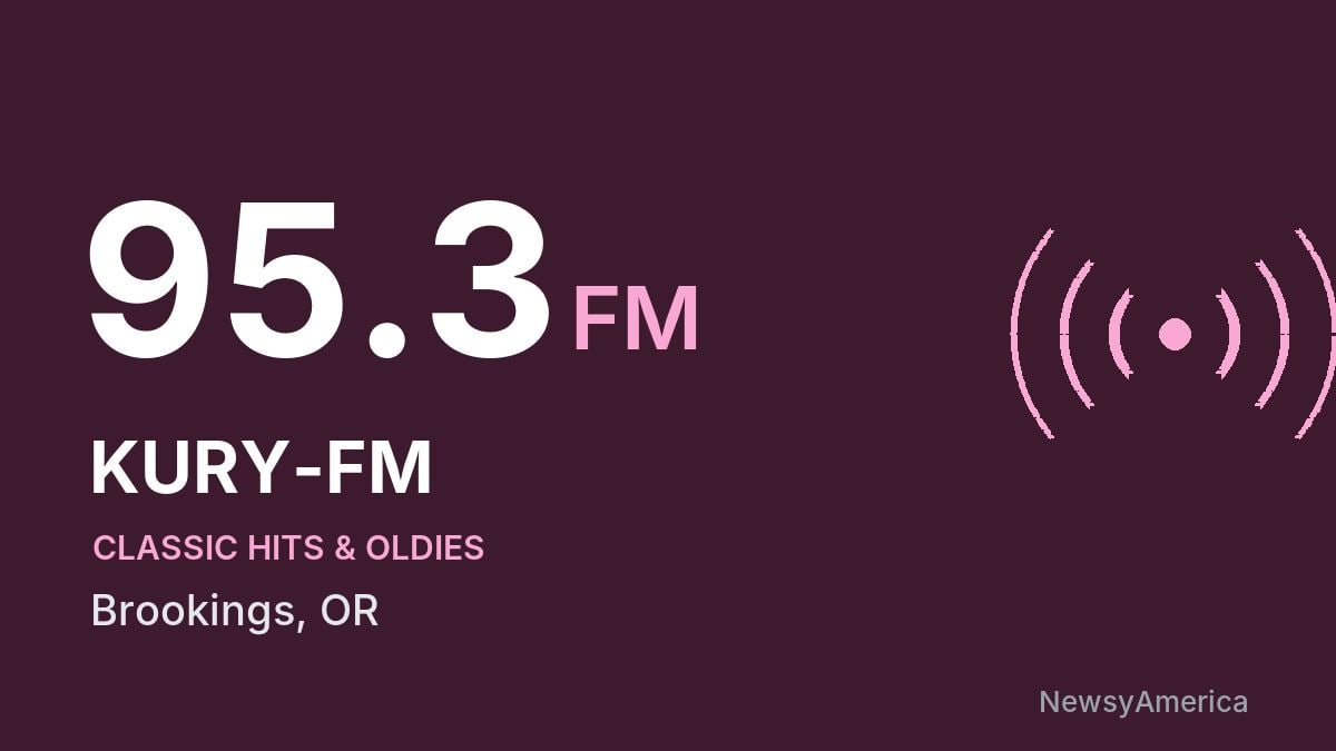 KURY-FM 95.3 FM – Brookings