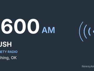 KUSH 1600 AM, Cushing, OK