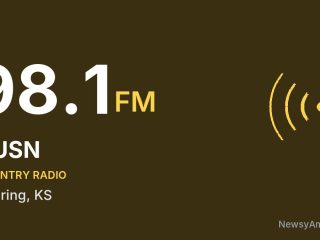 KUSN 98.1 FM, Dearing, KS