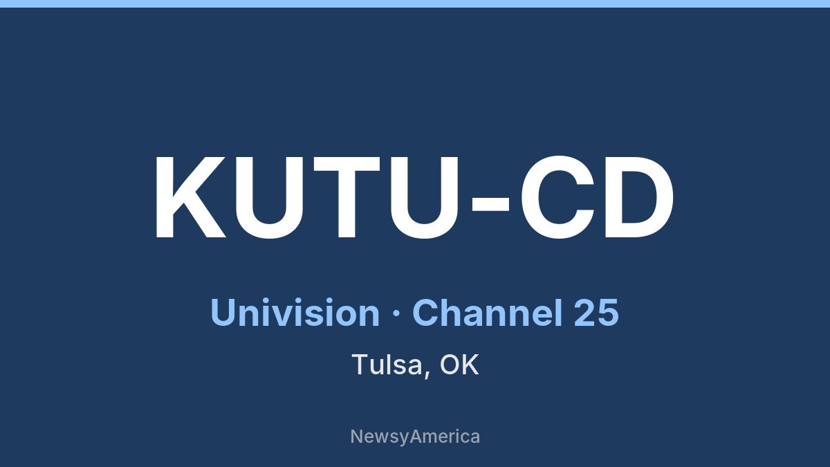 KUTU-CD – Univision 25 Tulsa