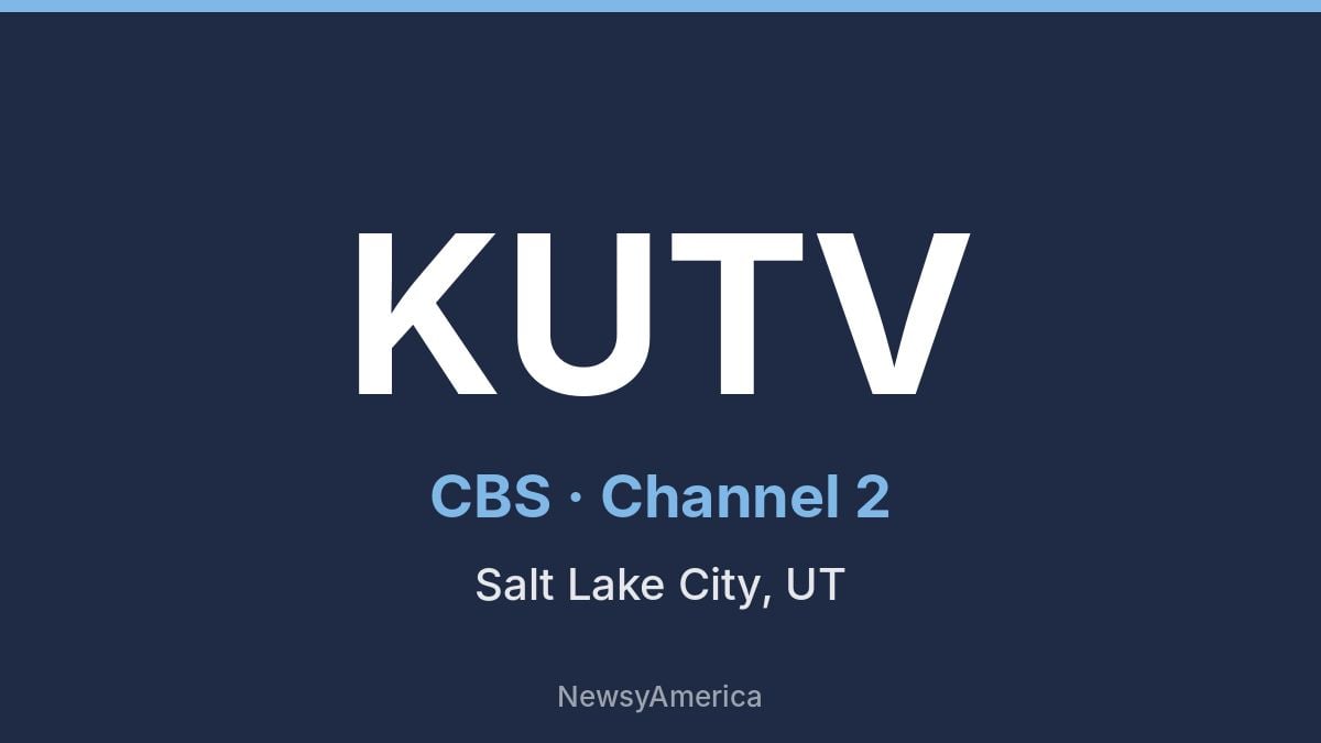 KUTV – CBS 2 Salt Lake City
