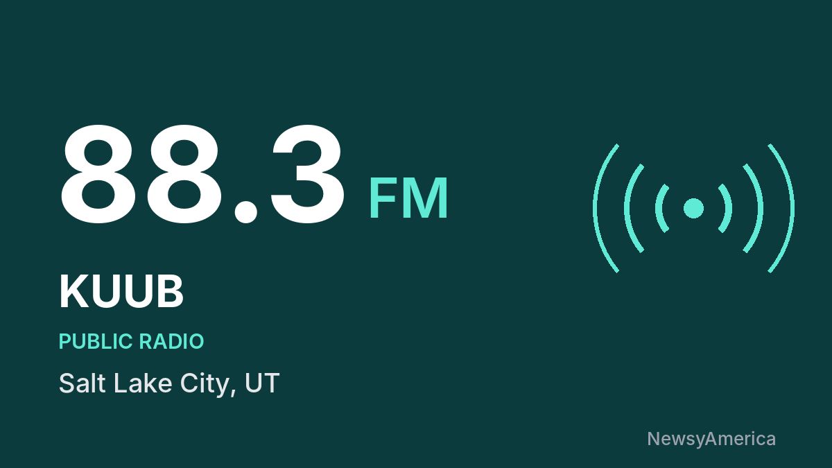 KUUB 88.3 FM – Salt Lake City