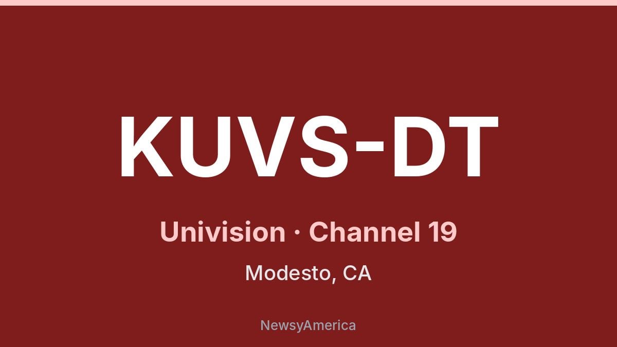 KUVS-DT – Univision 19 Sacramento