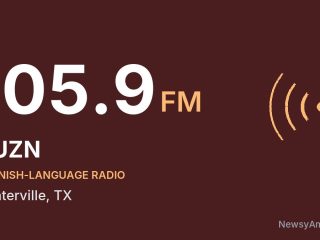 KUZN 105.9 FM, Centerville, TX