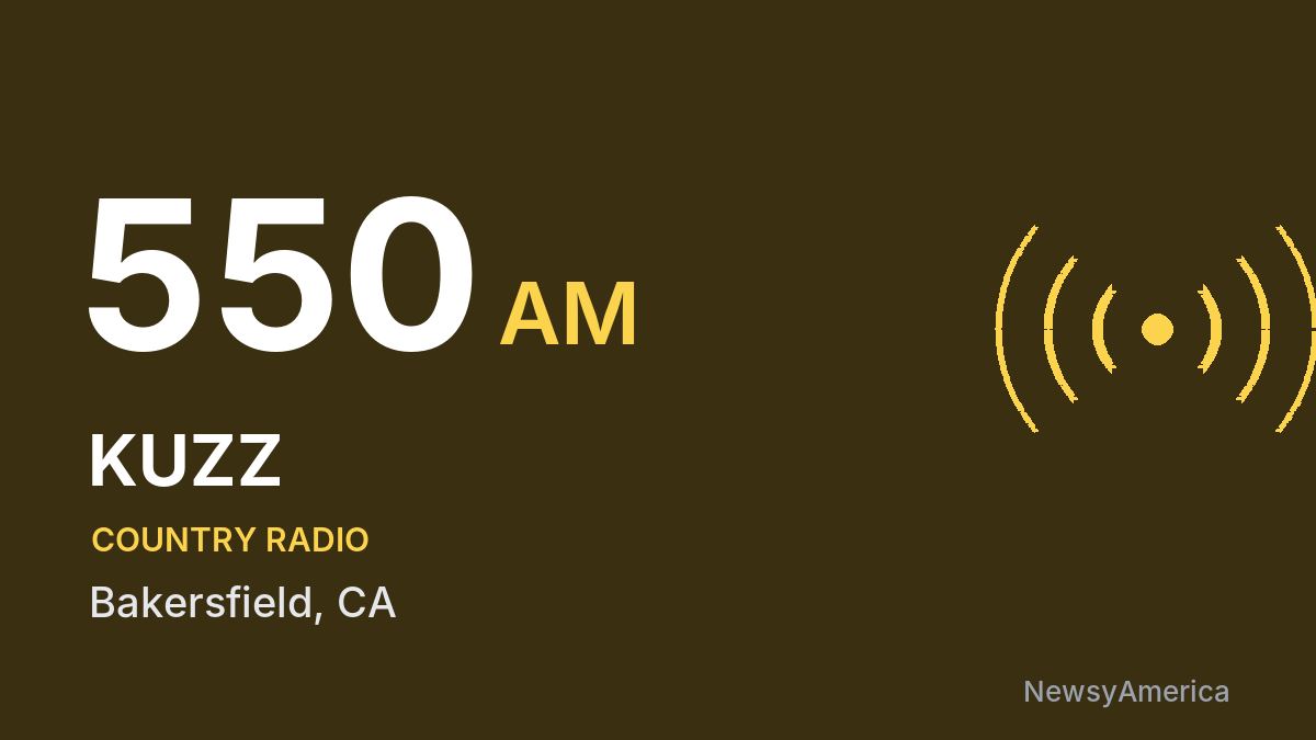 KUZZ 550 AM – Bakersfield