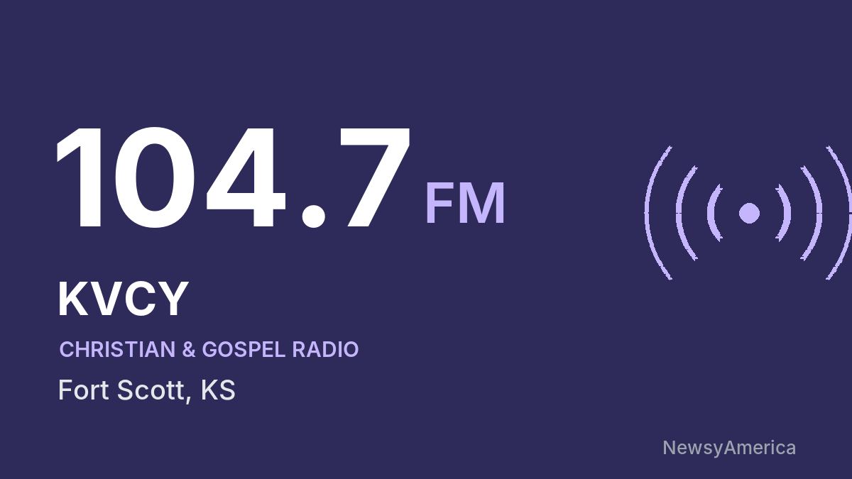 KVCY 104.7 FM – Fort Scott