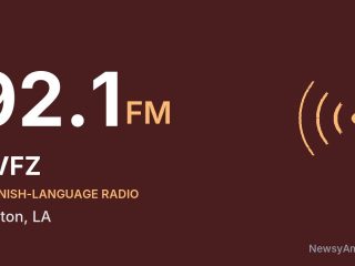 KVFZ 92.1 FM, Benton, LA