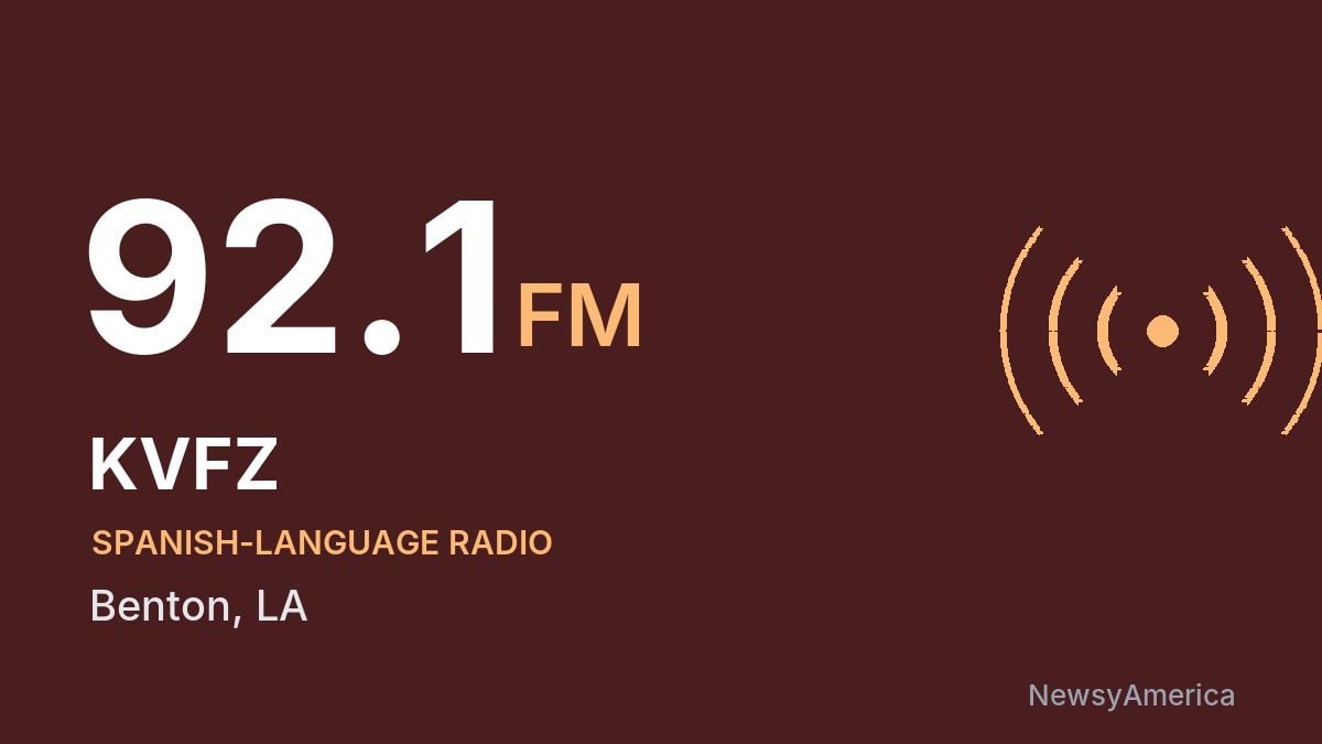 KVFZ 92.1 FM – Benton