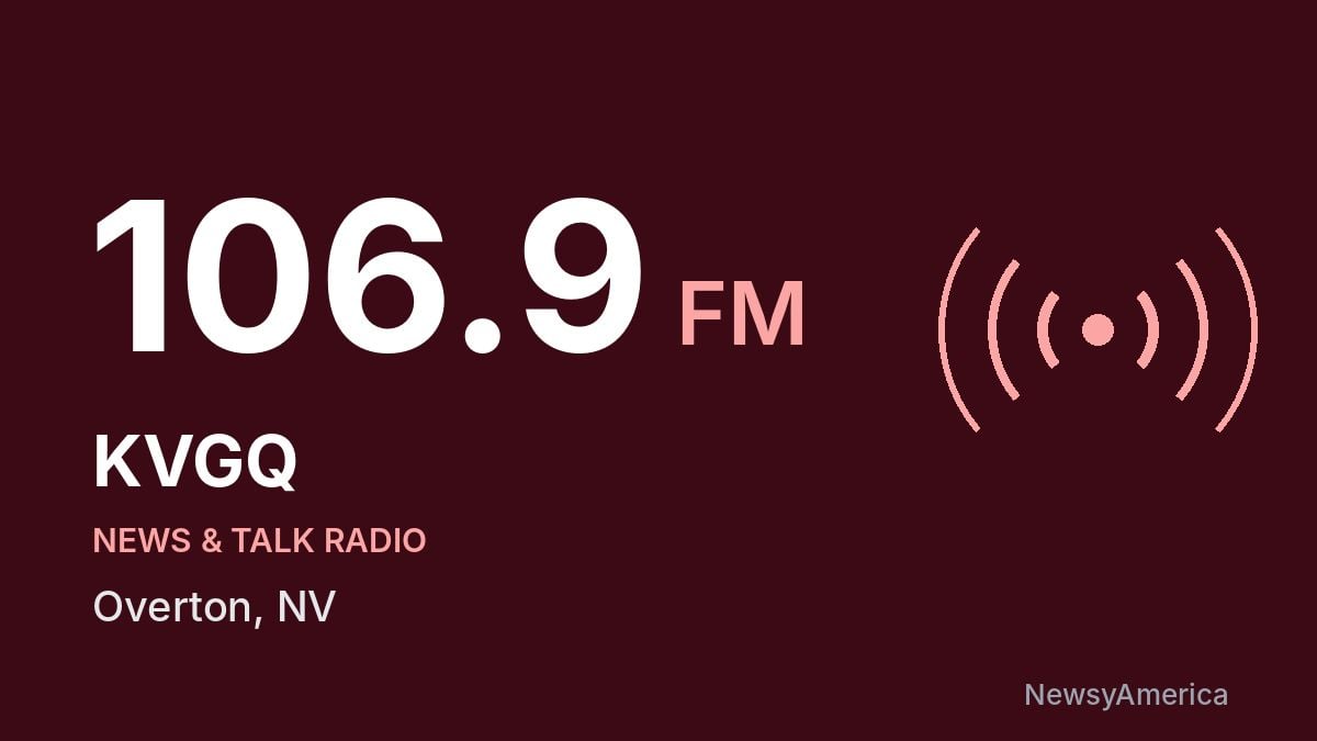 KVGQ 106.9 FM – Overton