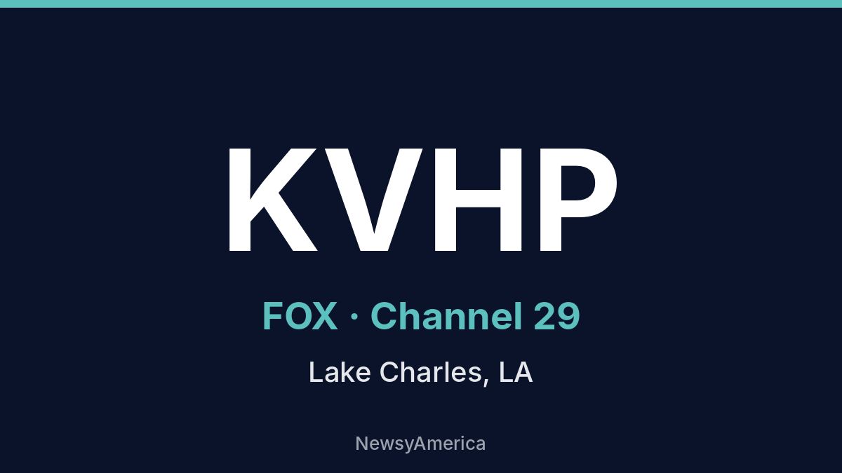 KVHP – FOX 29 Lake Charles