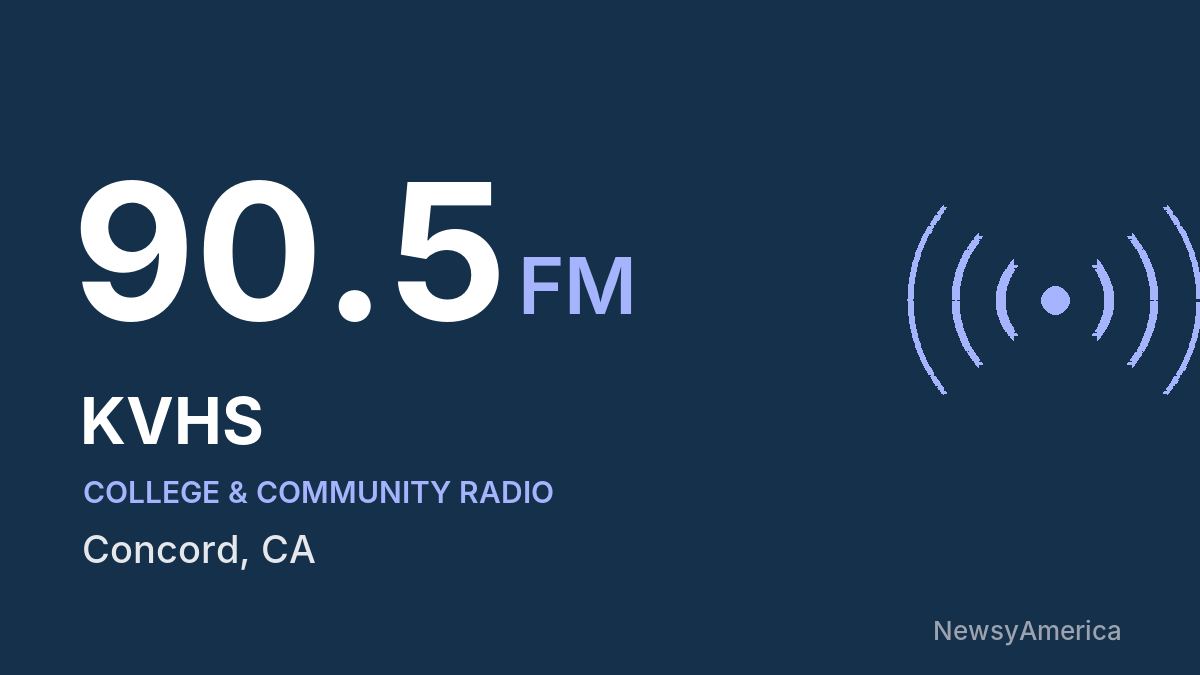 KVHS 90.5 FM – Concord