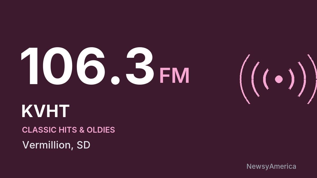 KVHT 106.3 FM – Vermillion
