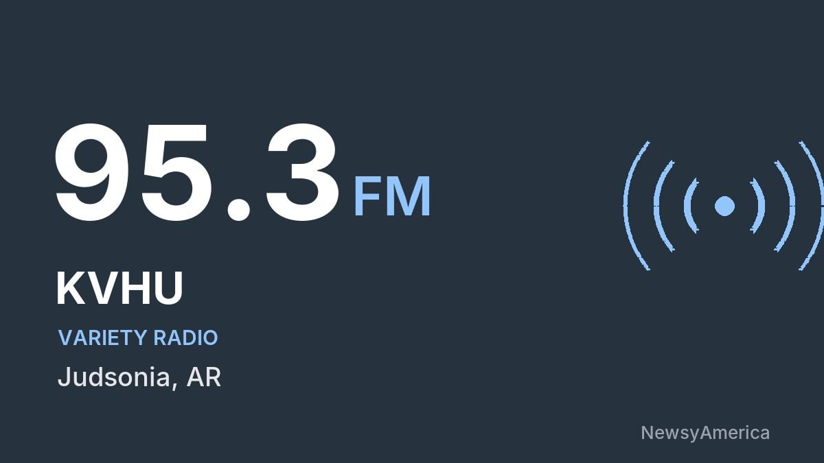 KVHU 95.3 FM – Judsonia