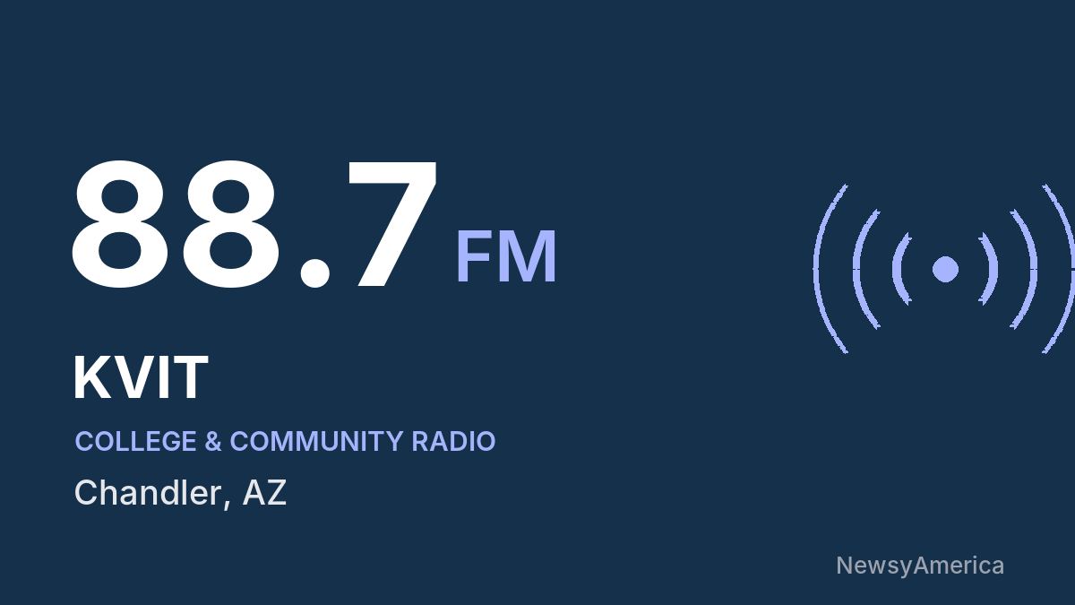 KVIT 88.7 FM – Chandler