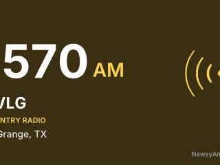 KVLG 1570 AM, La Grange, TX