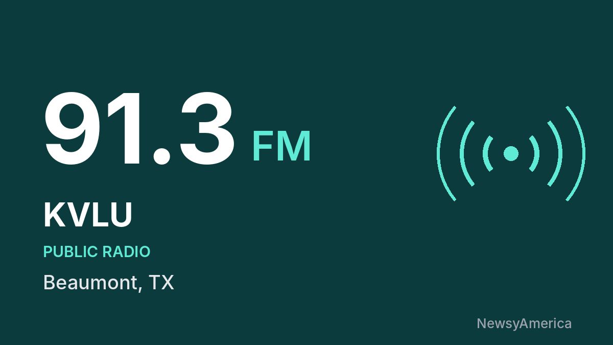 KVLU 91.3 FM – Beaumont