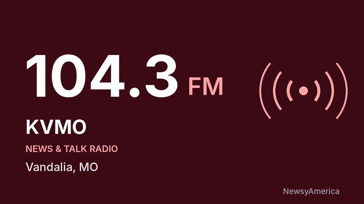 KVMO 104.3 FM – Vandalia