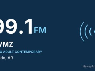 KVMZ 99.1 FM, Waldo, AR