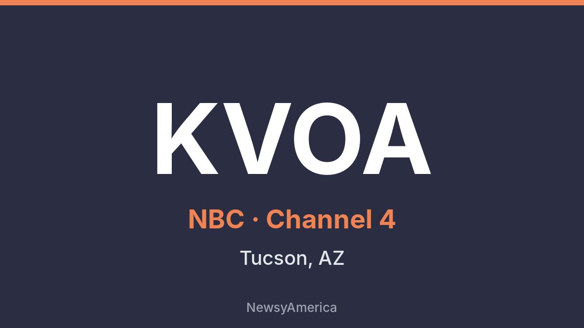 KVOA – NBC 4 Tucson