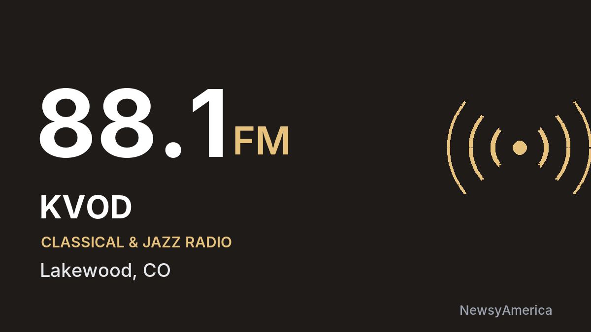 KVOD 88.1 FM – Lakewood
