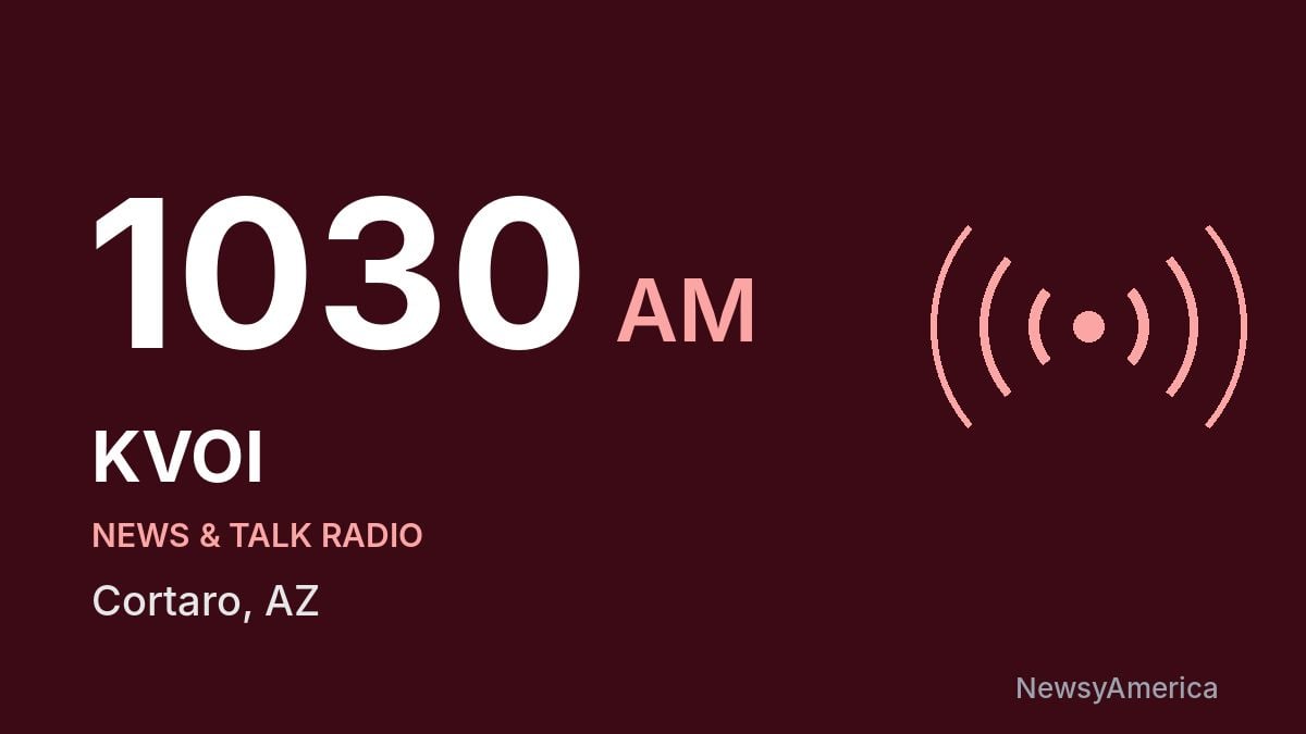 KVOI 1030 AM – Cortaro