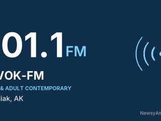 KVOK-FM 101.1 FM, Kodiak, AK