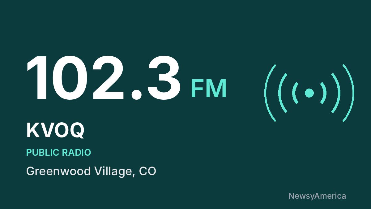 KVOQ 102.3 FM – Greenwood Village