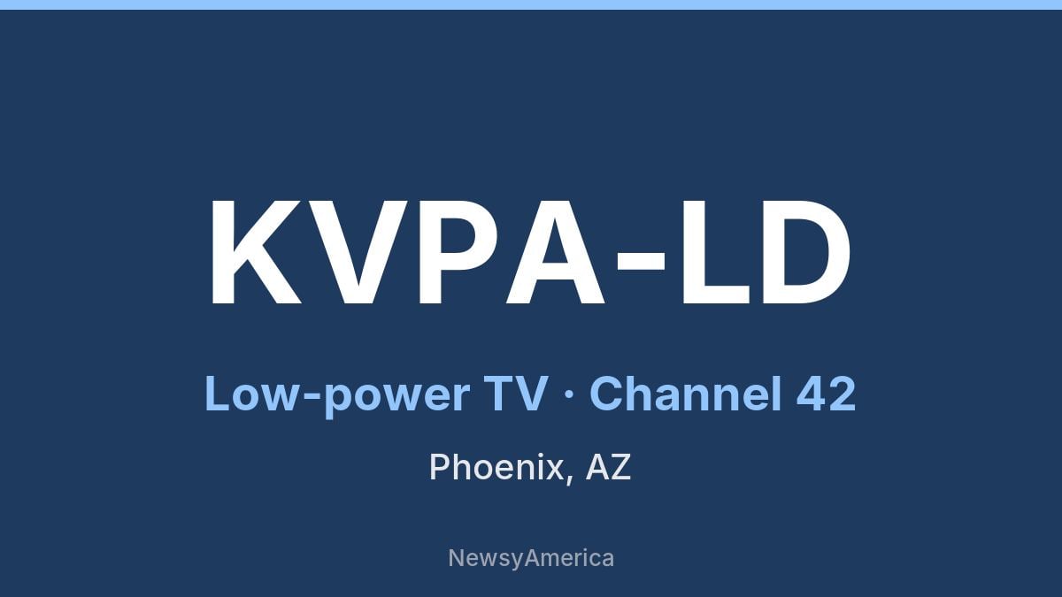 KVPA-LD – Channel 42 Phoenix