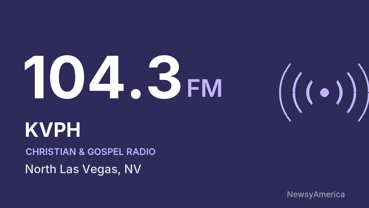 KVPH 104.3 FM – North Las Vegas