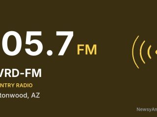 KVRD-FM 105.7 FM, Cottonwood, AZ