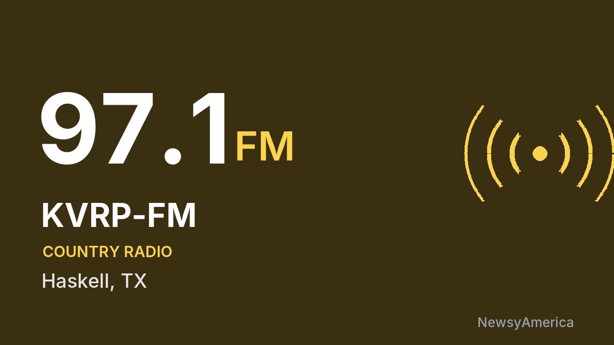 KVRP-FM 97.1 FM – Haskell