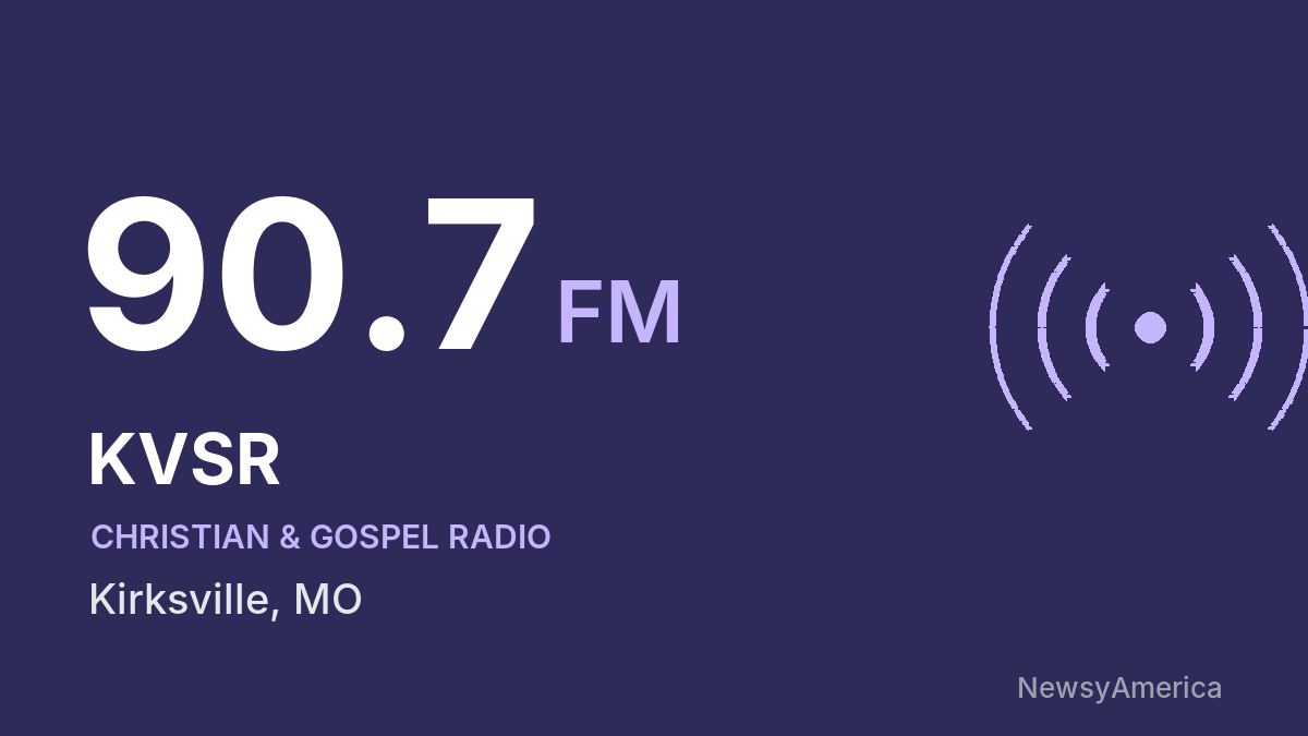 KVSR 90.7 FM – Kirksville