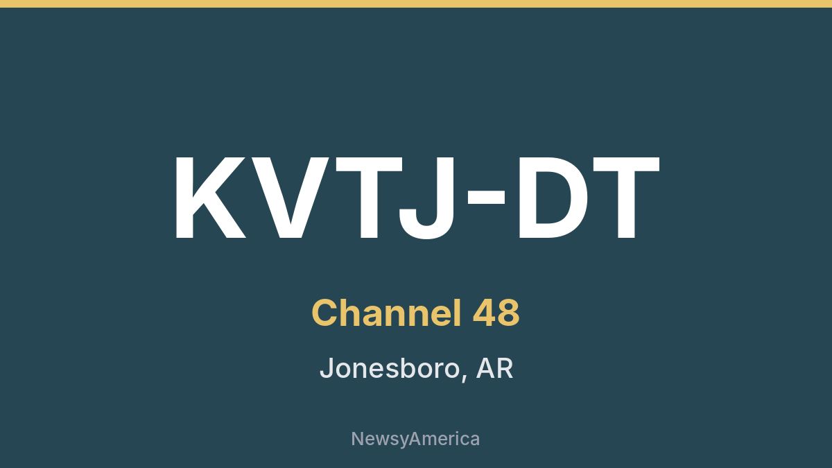 KVTJ-DT – Channel 48 Jonesboro