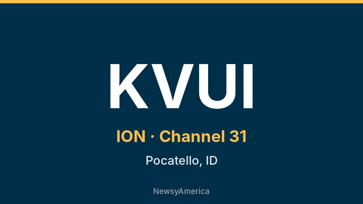 KVUI – ION 31 Idaho Falls