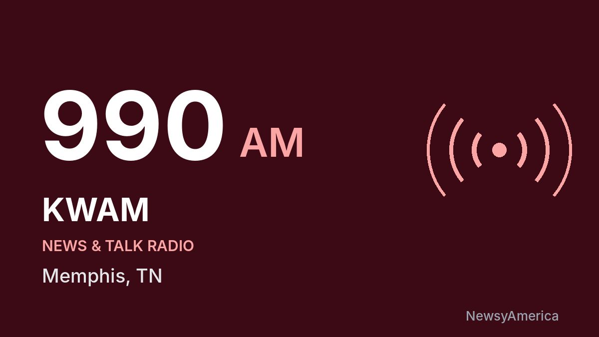 KWAM 990 AM – Memphis