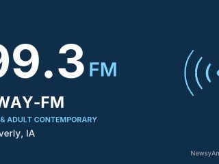 KWAY-FM 99.3 FM, Waverly, IA