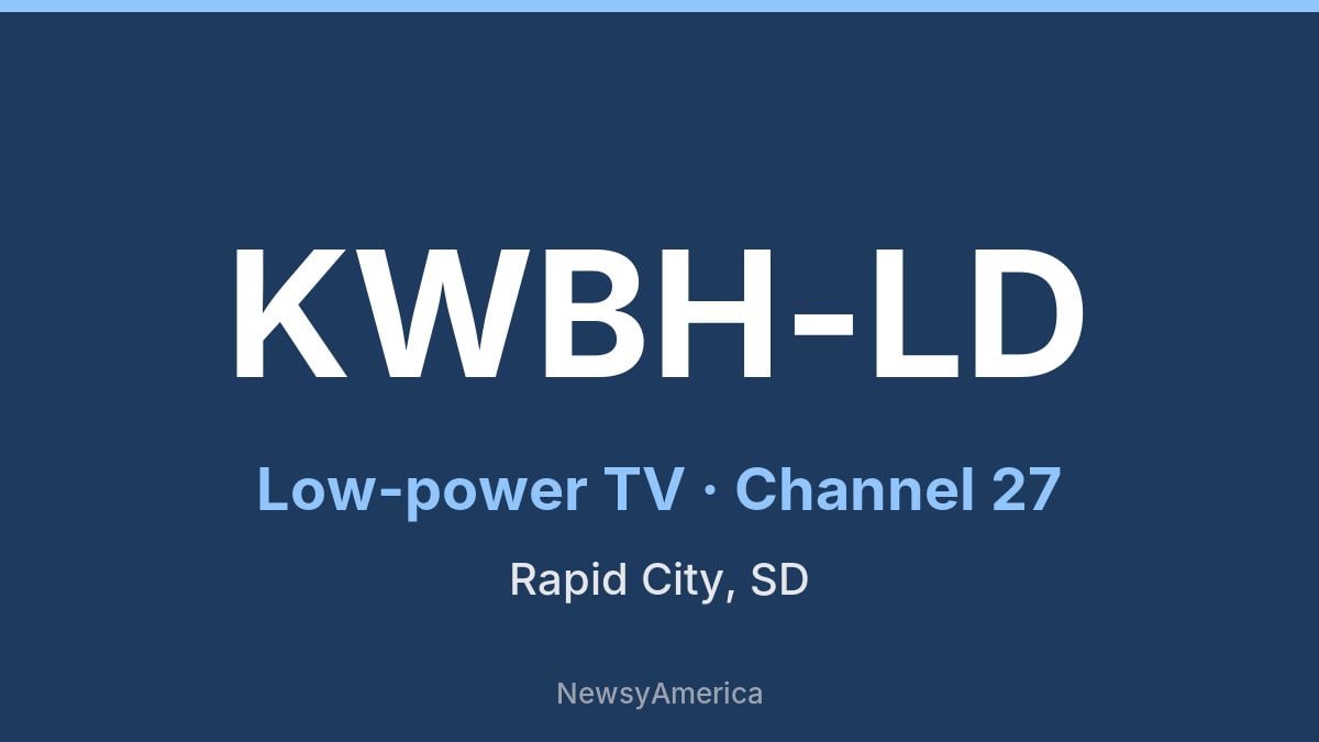 KWBH-LD – Channel 27 Rapid City