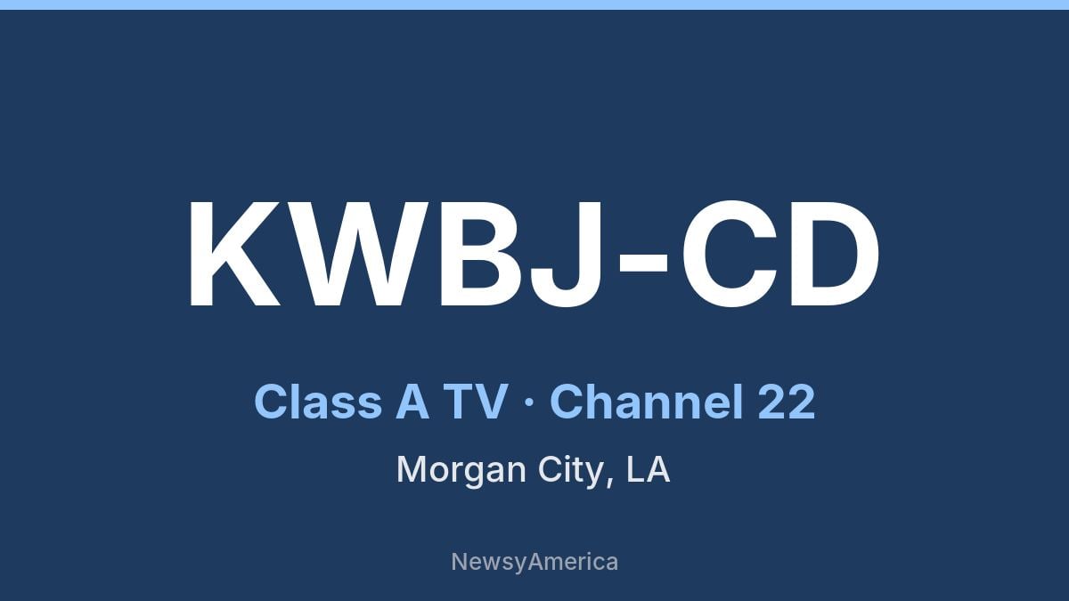 KWBJ-CD – Channel 22 Baton Rouge