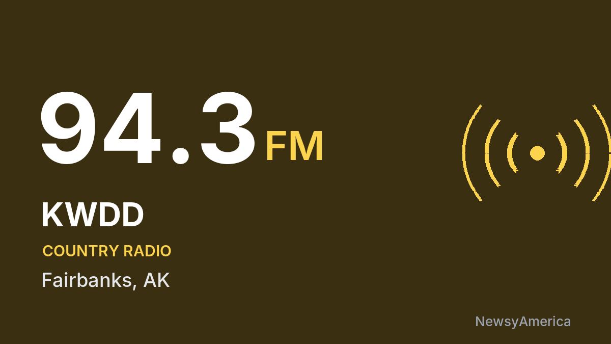 KWDD 94.3 FM – Fairbanks