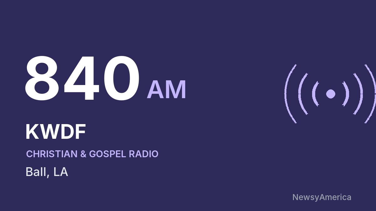 KWDF 840 AM – Ball