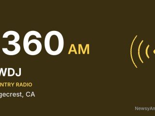 KWDJ 1360 AM, Ridgecrest, CA