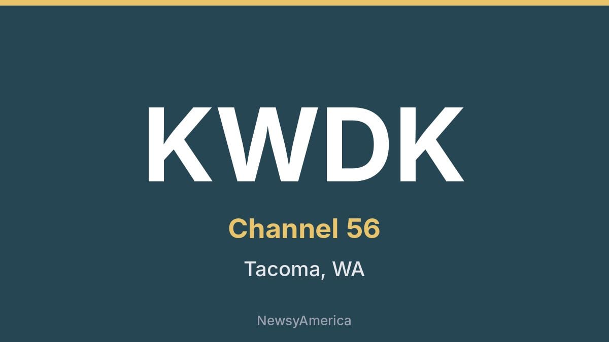 KWDK – Channel 56 Seattle