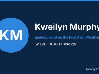 Kweilyn Murphy, meteorologist on the First Alert Weather team, WTVD