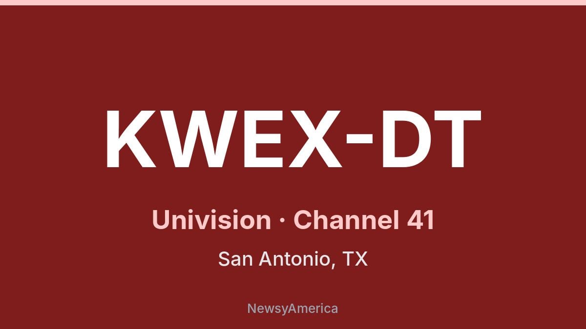 KWEX-DT – Univision 41 San Antonio