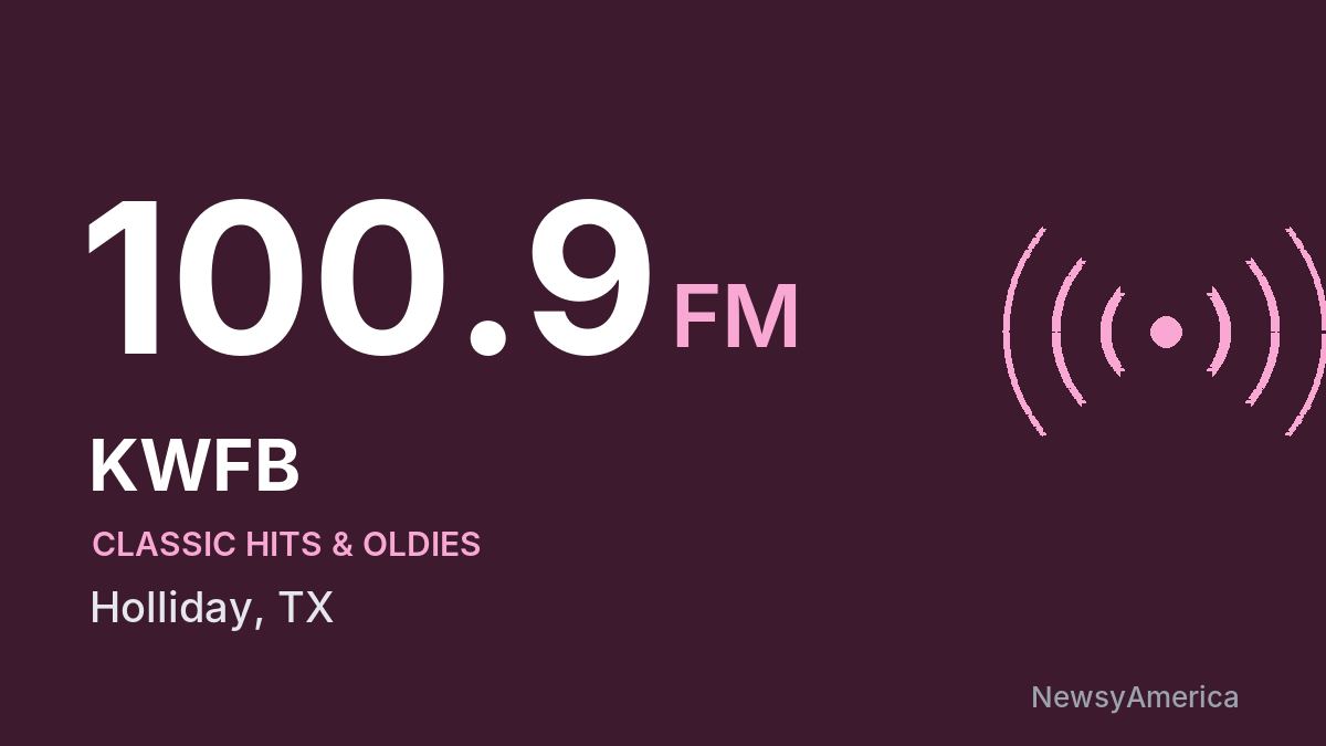 KWFB 100.9 FM – Holliday