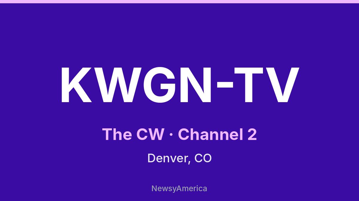 KWGN-TV – The CW 2 Denver