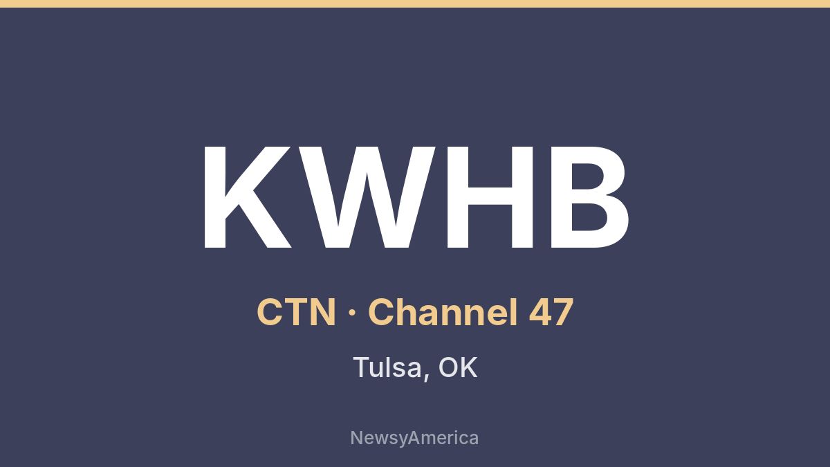 KWHB – CTN 47 Tulsa