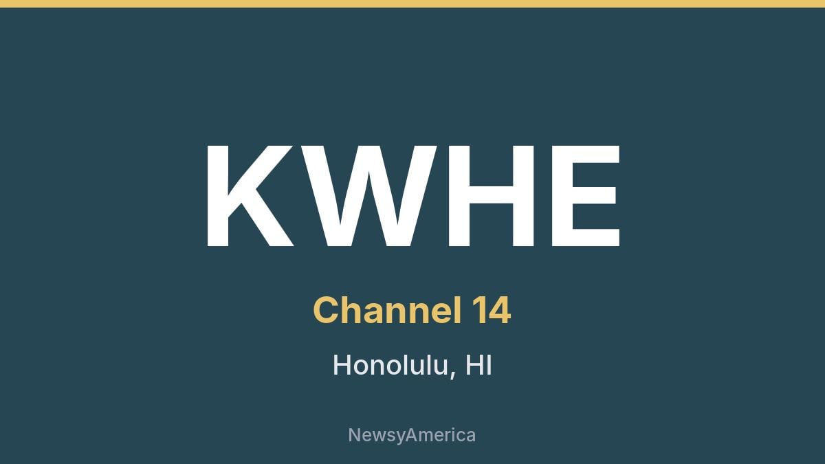 KWHE – Channel 14 Honolulu