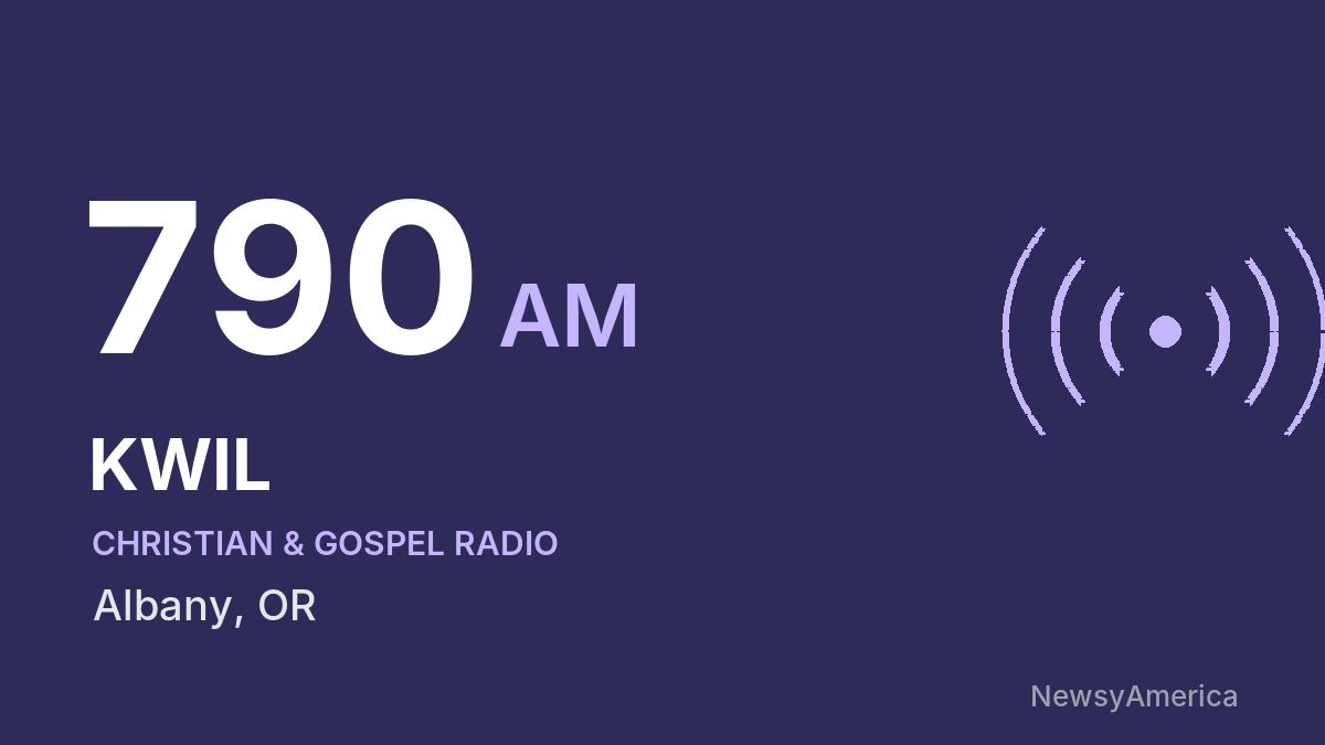 KWIL 790 AM – Albany