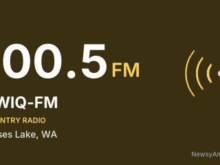 KWIQ-FM 100.5 FM, Moses Lake, WA